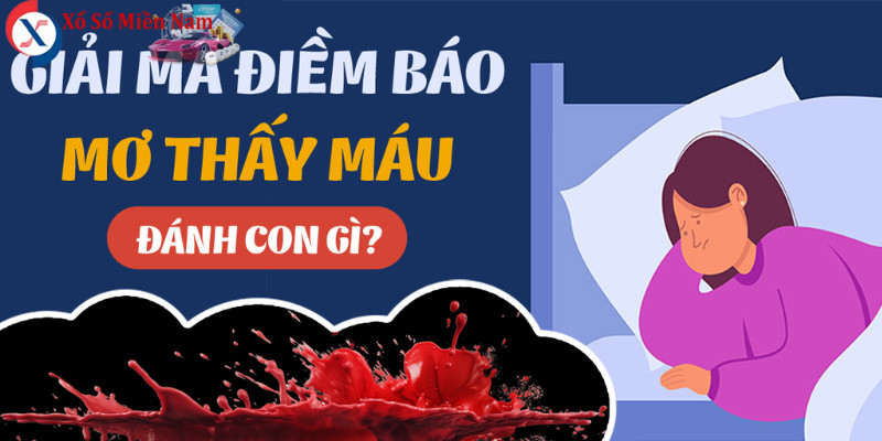 Nằm Mơ Thấy Máu Đỏ Đánh Số Gì